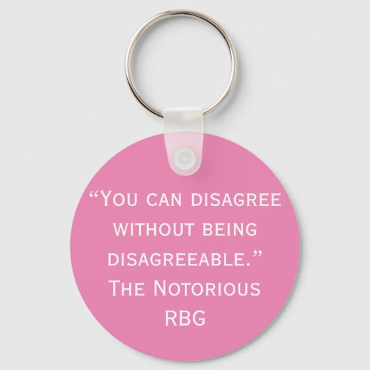 RBG-prijsopgave afwijzen Sleutelhanger (Voorkant)