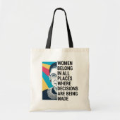Rbg Quotes, Ruth Bader Ginsburg Quote Tote Bag (Voorkant)