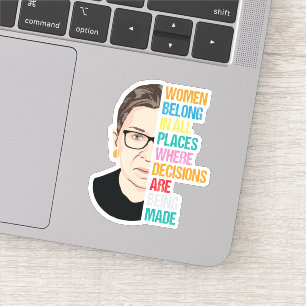 RBG, RBG Quotes, Ruth Bader Ginsburg Sticker