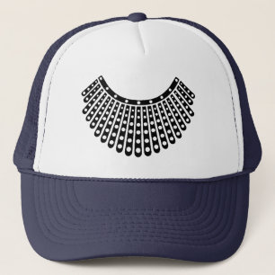 RBG Ruth Bader Ginsburg Glitter Favoriete kraag Trucker Pet