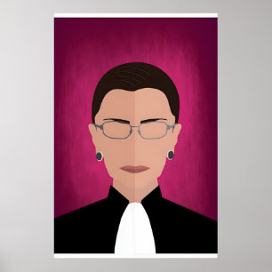 RBG (Ruth Bader Ginsburg) Impression d'icône - Imp