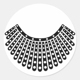 RBG Ruth Bader Ginsburg Ronde Sticker