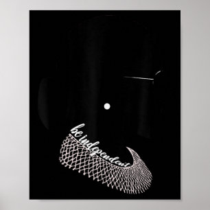 RBG Ruth Bader Ginsburg - Wees onafhankelijk femin Poster