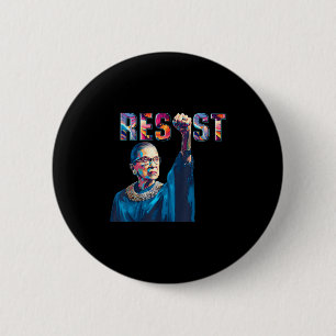 RBG Weerstaan Feministisch Grappig Quote Ronde Button 5,7 Cm