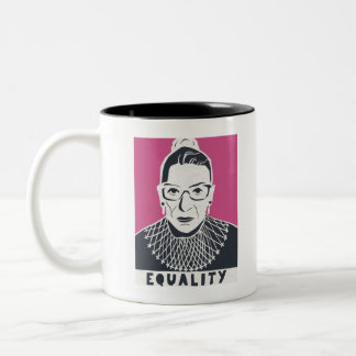 RBG wil gelijkheid Tweekleurige Koffiemok