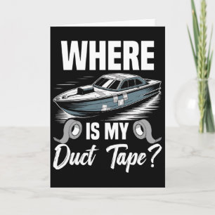 Rc-boten Afstandsbediening Boot Cruise Duct Tape R Kaart