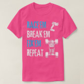 RC Car Remote Control Racing T-shirt (Design voorkant)