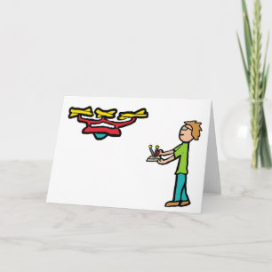 RC Drone Flying Kaart