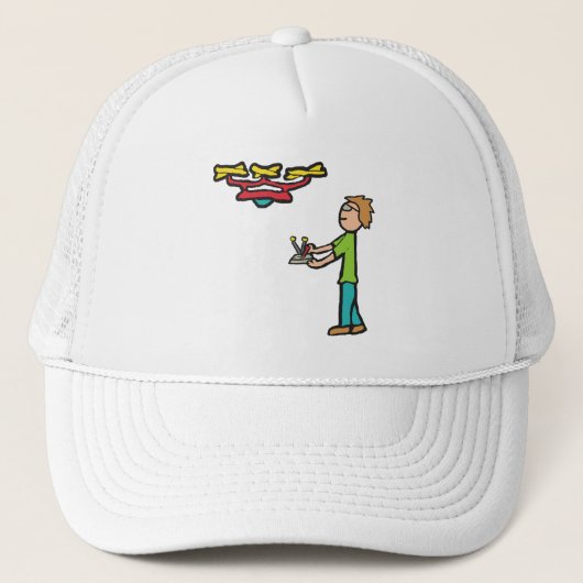 RC Drone Flying Trucker Pet (Voorkant)