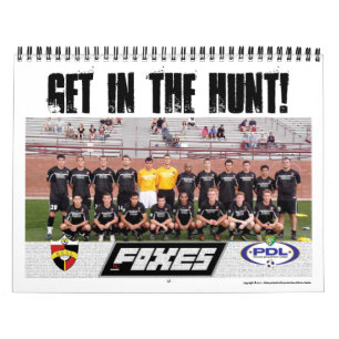 RC Foxes komen in de Jacht 2011 kalender
