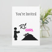 RC Girl Kaart (Staand voorkant)