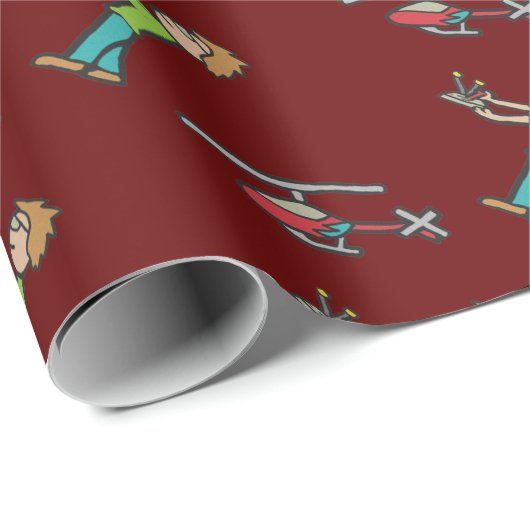 RC Model Helikopter vliegen Cadeaupapier (Rol Hoek)