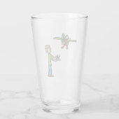 RC-modelvliegtuigvliegen Glas (Achterkant)
