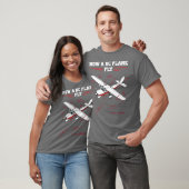 RC Plane-afstandsgestuurd model Funny Diagram T-shirt (Unisex)