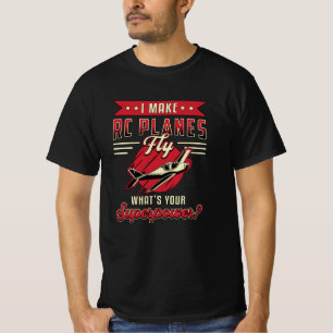 RC Vliegtuig Piloot Vliegtuig Funny RC Planes T-shirt