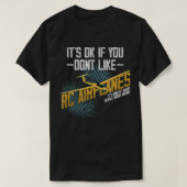 RC Vliegtuig Slimme Mensen Hobby Radio Gecontrolee T-shirt (Design voorkant)