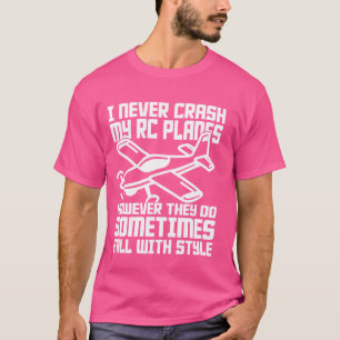 RC Vliegtuigpiloot Luchtvaart Afstandsbediening Mo T-shirt