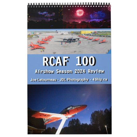 RCAF 100 Airshow Review 2024 Kalender (Hoes)