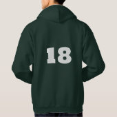 RCB Green Hooddie Hoodie (Achterkant)
