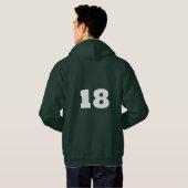 RCB Green Hooddie Hoodie (Achterkant volledig)
