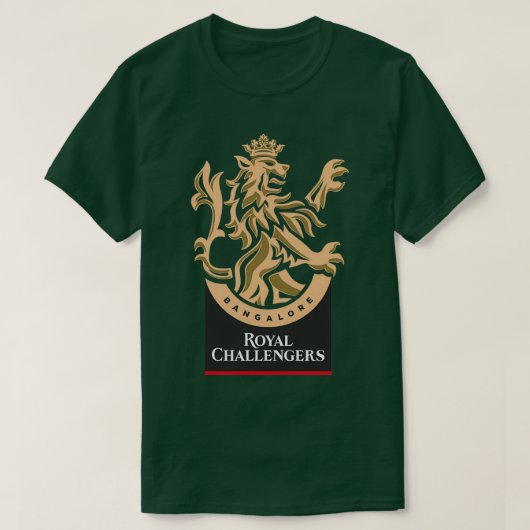 RCB Royal Challengers Bangalore T-shirt (Design voorkant)