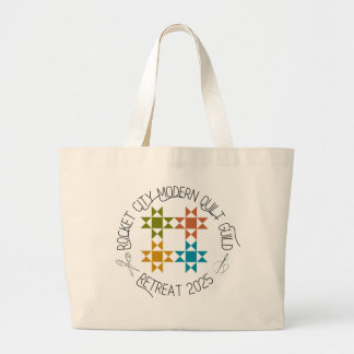 RCMQG 2025 Retreat Shirt Grote Tote Bag