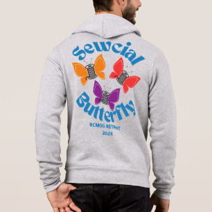 RCMQG Sweat - shirt à capuche de la zip vers le ha