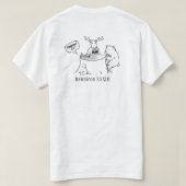 RCon33-licht T-shirt (Design achterkant)