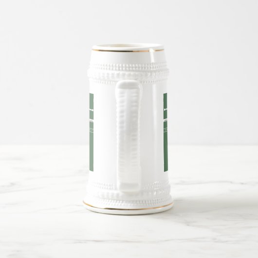 RCTI SW COMMEMORATIVE STEIN MUG (Blanc/Or) (Poignée)