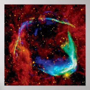 RCW 86 Supernova Remnant - NASA Hubble Space Photo Poster