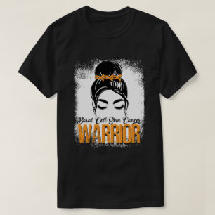 RD Basal Cell Huid Cancer Warrior Survior Geloof T-shirt