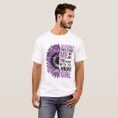 RD Convulsies probeerden me te slaan, epilepsie be T-shirt (Voorkant volledig)