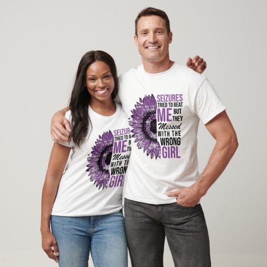 RD Convulsies probeerden me te slaan, epilepsie be T-shirt (Unisex)