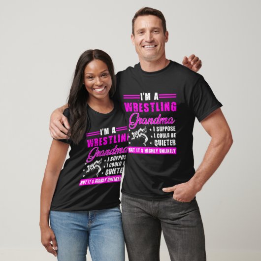 RD Drôle combat grand-mère long tshirt à manches l (Unisexe)