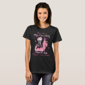RD Grappig Flamingo Stop met vragen waarom ik gek  T-shirt (Voorkant volledig)