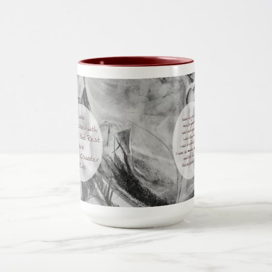 RD Patiëntentoon grotere gekleurde mok (Midden)