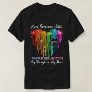 RD persoonlijke liefde iemand met autisme T-shirt