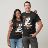 RD Speciaal pinguïn vader en dochter T-shirt (Unisex)
