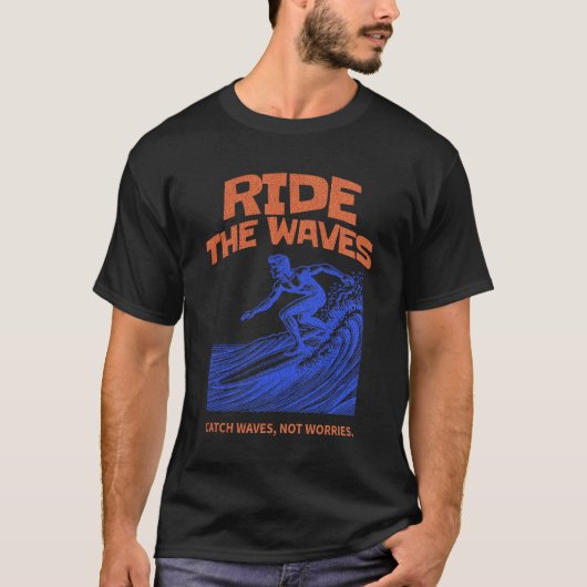 Rde de Waves T-shirt (Voorkant)