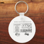 RDG Sleutelhanger voormotorige diesellocomotief (Voorkant)