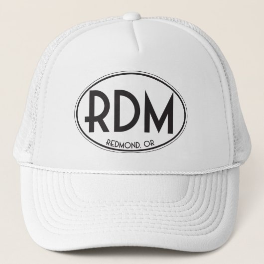 RDM Redmond, OU casquette de camionneur (Devant)