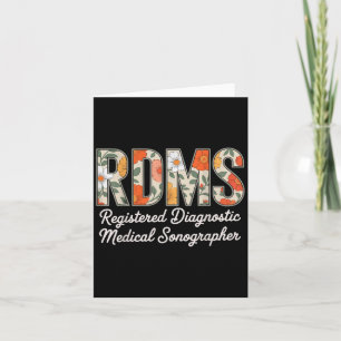 RDMS geregistreerde diagnostische medische sonogra Kaart
