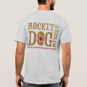 RDR Logo (goud/rood) T-shirt (Achterkant)