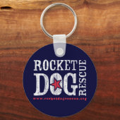 RDR Logo ( rood) Sleutelhanger (Voorkant)