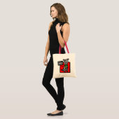 RDR Todd Parr - Gray Dog Canvas tas (Voorkant (model))