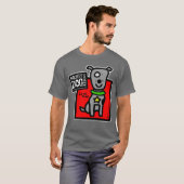 RDR - Todd Parr (grijze hond) T-shirt (Voorkant volledig)