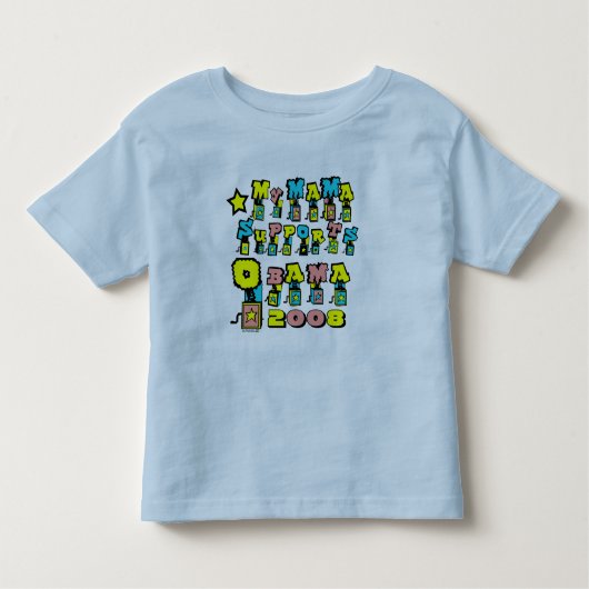 Re Elect Barack Obama 2012 Kinder Shirts (Voorkant)