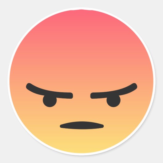 Reação Grr Ronde Sticker (Voorkant)