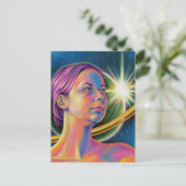 Reach for the Stars - Carte postale Inspirative (Debout devant)