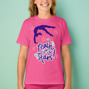 Reach for the Stars Gymnastics Tumbling T-Shirt